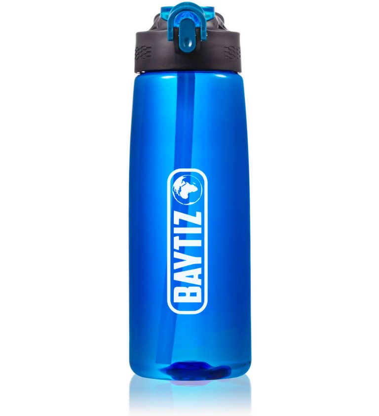 Kit De Survie BAYTIZ ® : Paille Filtrante + Gourde Souple - Neuf